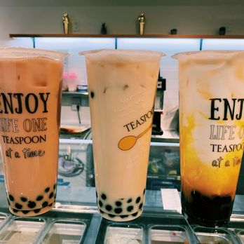 Teaspoon Hostetter - House Milk Tea, Liquid Gold, & Silky Mango - Bubble Tea Near Me - San Jose, California Teaspoon Hostetter - House Milk Tea, Liquid Gold, & Silky Mango - Bubble Tea Near Me - San Jose, California