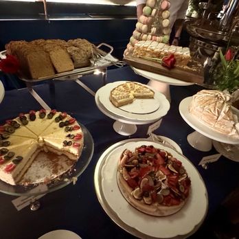 Cathédrale Restaurant - Some of the desserts offered at Easter brunch - French Near Me - New York, New York Cathédrale Restaurant - Some of the desserts offered at Easter brunch - French Near Me - New York, New York