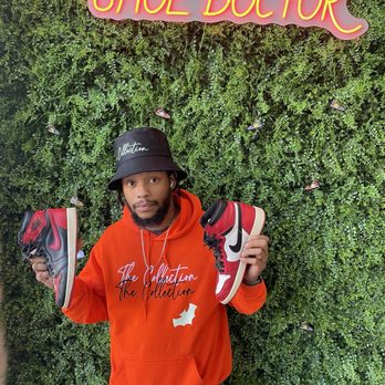 Shoe Doctor - Rare retros and a happy customer - Shoe Stores Near Me - Chicago, Illinois