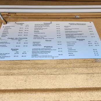 4 Amigo's Mariscos - Menu as of 10/15/22 - Fast Food Near Me - Los Angeles, California 4 Amigo's Mariscos - Menu as of 10/15/22 - Fast Food Near Me - Los Angeles, California