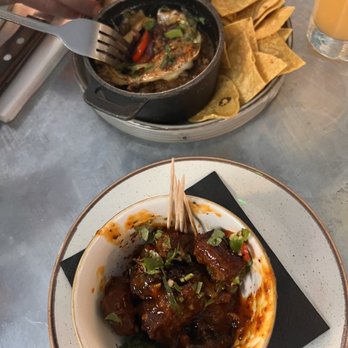 temper Covent Garden - Crispy pork bites. Another favorite. Aged beef nachos. They were okay. - Barbeque Near Me - London, XGL temper Covent Garden - Crispy pork bites. Another favorite. Aged beef nachos. They were okay. - Barbeque Near Me - London, XGL
