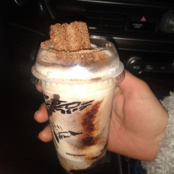Del Taco - LOOK AT THIS!!!  ONLY $1.59...¢%|*©®©‰ CHURRO  DIPPED IN ICE CREAM,8-) MELTS AWAY BUT CHuRRO STAYS  :-P Yum - Mexican Near Me - Seal Beach, California
