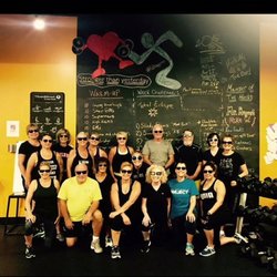 Anytime Fitness - Team Training group celebrating the Eclispe