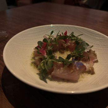 Citrin - Yellowtail Hamachi Crudo - Cocktail Bars Near Me - Santa Monica, California