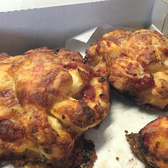 Deeb's Bread - My pizza bread didn't survive the ride home!! - Desserts Near Me - Carneys Point, New Jersey