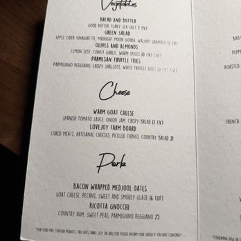 Obstacle No. 1 - Food menu - Cocktail Bars Near Me - Holland, Michigan