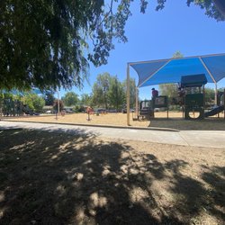 Shaded park partitions