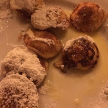 The Pantry - Mini pancakes for desert. So yummy! - Modern European Near Me - Amsterdam, New Hampshire