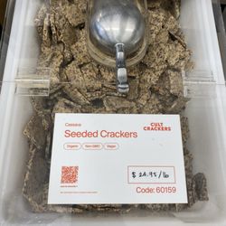 re_ grocery - Cassava Seeded Crackers
