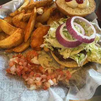 Fuddruckers - 1/3 burger and fries - Burgers Near Me - Washington, DC, District of Columbia