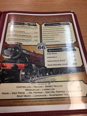Menu photo 1 Route 66 Railway Cafe Gallup, NM Menu photo 1 Route 66 Railway Cafe Gallup, NM