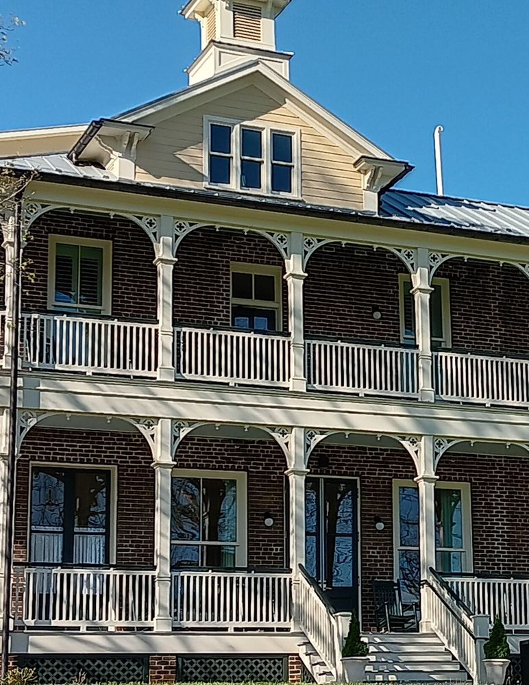 Historic Foster Falls, New River State Park Logo