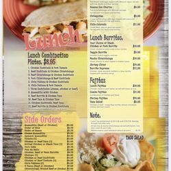Chimi’s Fresh-Mex - Menu