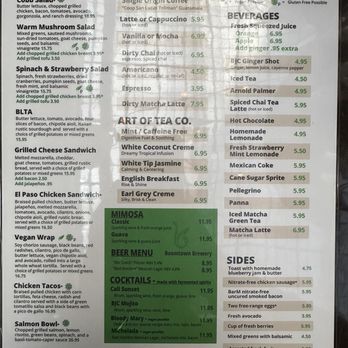 Blu Jam Cafe - Menu Feb 2024 - Breakfast & Brunch Near Me - Los Angeles, California