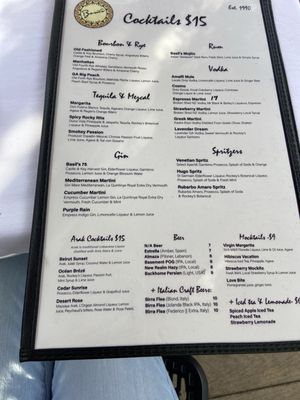 Menu photo 1 Basil's Restaurant & Tapas Bar Atlanta, GA