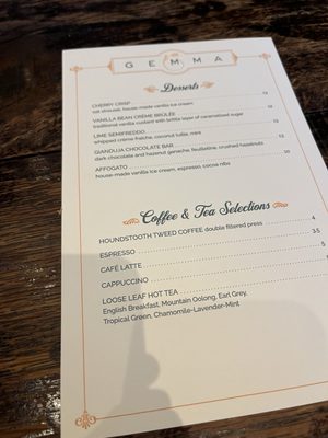 Menu photo 2 Gemma Dallas, TX