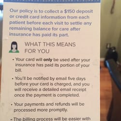 Fairfax Family Practice - The new Privia payment policy