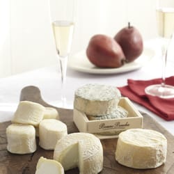 Vermont Creamery - Aged cheeses are made from goats' milk collected from over 15 family farms in Vermont.