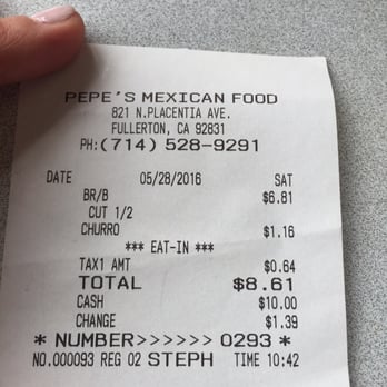 Pepes - Where else can you get breakfast for two that leaves you full past lunch that's under $4.50 each? Answer, no where. - Mexican Near Me - Fullerton, California Pepes - Where else can you get breakfast for two that leaves you full past lunch that's under $4.50 each? Answer, no where. - Mexican Near Me - Fullerton, California