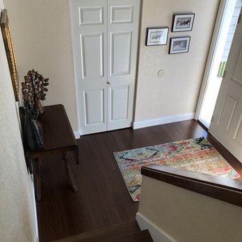 iFloor - We had hideous grey tile which we paid them to remove and now have continuous bamboo flooring...no more transitions. - Flooring Near Me - Mukilteo, Washington