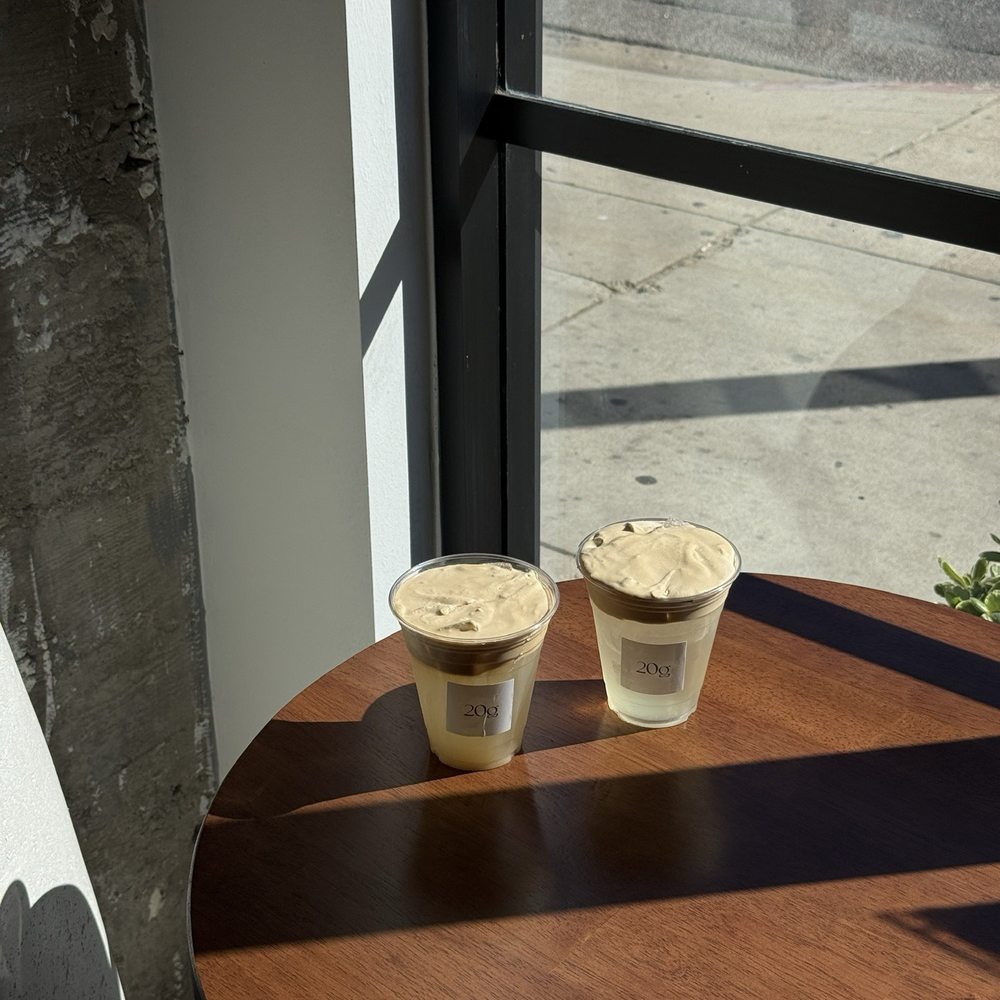 20g - Coconut water w/ espresso cream top - Coffee & Tea Near Me - Los Angeles, California