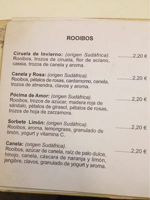 Menu photo 4 Antique Café Valencia, V Menu photo 4 Antique Café Valencia, V
