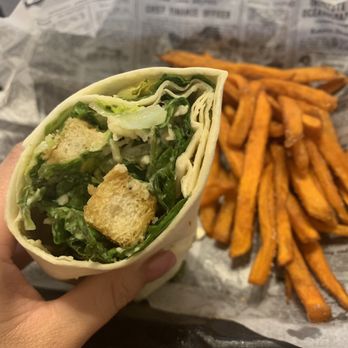 Distill - A Local Bar - No chicken on my Chicken Caesar Wrap - Bars Near Me - Henderson, Nevada Distill - A Local Bar - No chicken on my Chicken Caesar Wrap - Bars Near Me - Henderson, Nevada