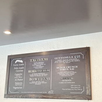 Cinco TacoBar - Menu - Mexican Near Me - Livermore, California