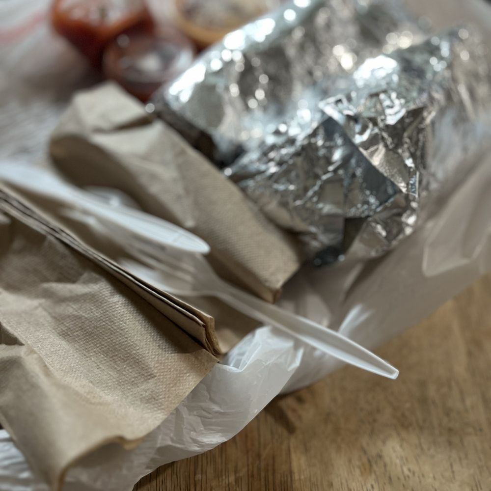 Two #9. Potatoes and Eggs Burrito Two #9. Potatoes and Eggs Burrito