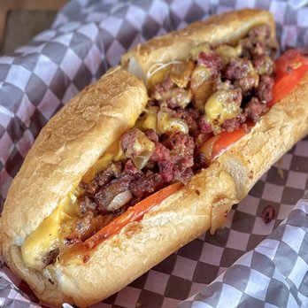 Lady Jaye - Smoked Wagyu chopped cheese (IG: hangryforwhat) - American Near Me - Seattle, Washington