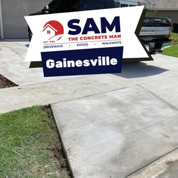 Sam The Concrete Man Gainesville - Concrete Driveway - Masonry/Concrete Near Me Sam The Concrete Man Gainesville - Concrete Driveway - Masonry/Concrete Near Me