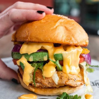 Fuddruckers - Perhaps the World's Greatest Chicken Sandwich at the home of the World's Greatest Burger.... - American Near Me - Midland, Texas Fuddruckers - Perhaps the World's Greatest Chicken Sandwich at the home of the World's Greatest Burger.... - American Near Me - Midland, Texas