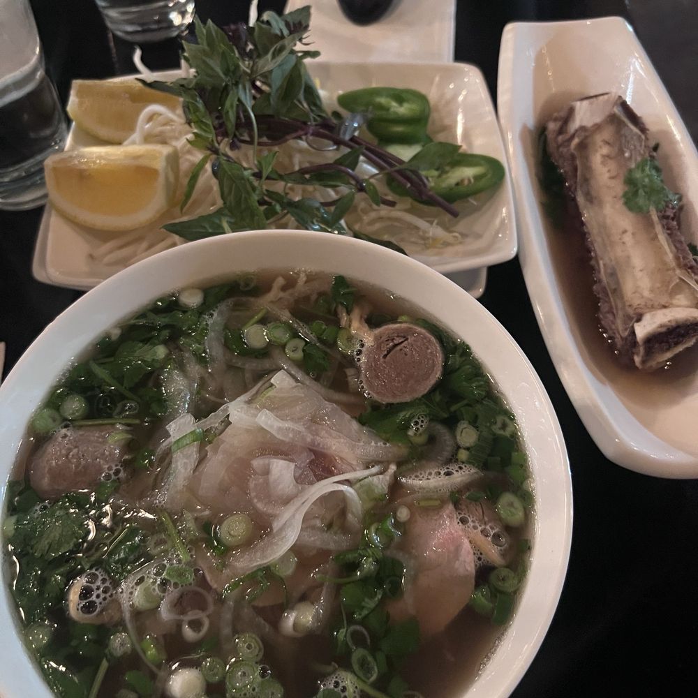 KV Noodle - B1. Pho Combination with Beef Rib $1 dollar extra gets u the bigger bowl. Totally worth it - Vietnamese Near Me - San Jose, California KV Noodle - B1. Pho Combination with Beef Rib $1 dollar extra gets u the bigger bowl. Totally worth it - Vietnamese Near Me - San Jose, California