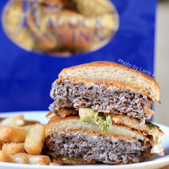 The Perch At Peacock Inn - Takeout Perch Burger ($18) - double smash burger with cheddar, shallot, tomato aioli. Comes with fries - New American Near Me - Princeton, New Jersey The Perch At Peacock Inn - Takeout Perch Burger ($18) - double smash burger with cheddar, shallot, tomato aioli. Comes with fries - New American Near Me - Princeton, New Jersey