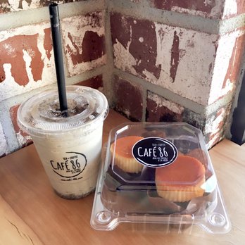 Cafe 86 - Green Tea Oreo Smoothie. Desserts Packaged Nicely. - Desserts Near Me - Artesia, California