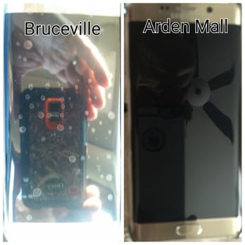 T-Mobile - On the left is my phone 24 hours after Bruceville applied my screen protector. On the right is Arden Mall's version. #justsayin - Mobile Phones Near Me - Elk Grove, California T-Mobile - On the left is my phone 24 hours after Bruceville applied my screen protector. On the right is Arden Mall's version. #justsayin - Mobile Phones Near Me - Elk Grove, California