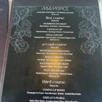 Giselle Miami - Miami spice 2023 - Mediterranean Near Me - Miami, Florida