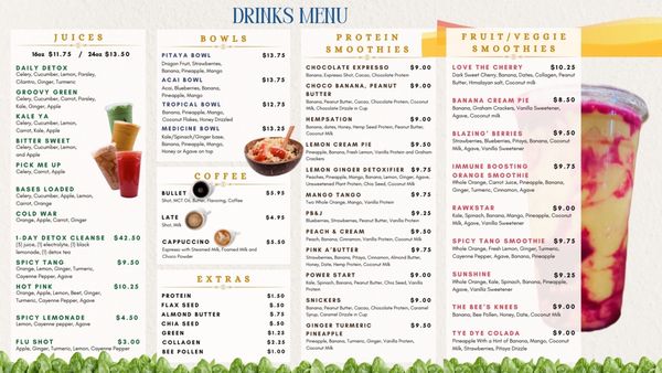 Menu photo 1 Juicy Juicy Bermuda Dunes, CA Menu photo 1 Juicy Juicy Bermuda Dunes, CA