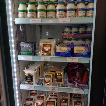 The British Market - a fridge full of dairy products - International Grocery Near Me - Burlington, Ontario The British Market - a fridge full of dairy products - International Grocery Near Me - Burlington, Ontario