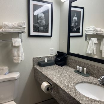 Ramada by Wyndham Waupaca - 309 bathroom sink - Hotels Near Me - Waupaca, Wisconsin