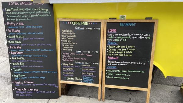 Menu photo 1 Cafe Mod Los Angeles, CA