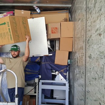 Cross Country Moving Group - Embroidery machine that was paid not to have nothing above it - Movers Near Me - Delray Beach, Florida