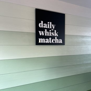 Daily Whisk Matcha - Wall of the shop - Cafes Near Me - Honolulu, Hawaii Daily Whisk Matcha - Wall of the shop - Cafes Near Me - Honolulu, Hawaii