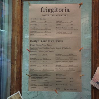 Friggitoria - Menu (January 2018) - Italian Near Me - Sydney, NSW Friggitoria - Menu (January 2018) - Italian Near Me - Sydney, NSW