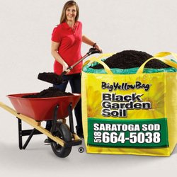 Saratoga Sod Farm - Getting quality black garden soil and mulch delivered to your home has never been easier than with BigYellowBag®.