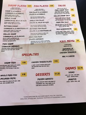 Menu photo 3 Mariscos El Cuhhhmaron Dalton, GA Menu photo 3 Mariscos El Cuhhhmaron Dalton, GA