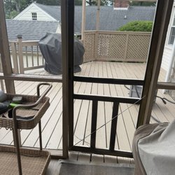 Andy Carpentry - Re - Stain a deck