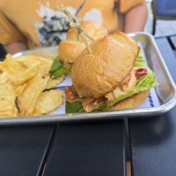 Freshies Lobster Salt Lake City - Spicy lobster sliders