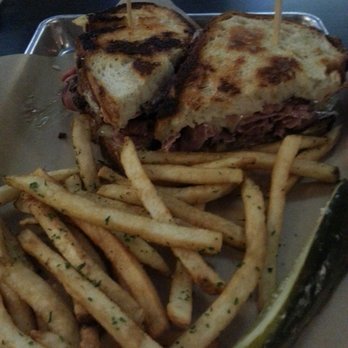 Working Class - Reuben with fries. That's a hearty sandwich! - Breakfast & Brunch Near Me - San Diego, California