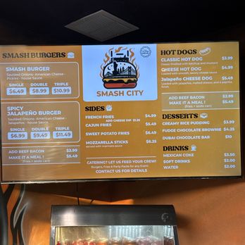 Smash City - Nice simple menu with some delicious items - Burgers Near Me - Jersey City, New Jersey Smash City - Nice simple menu with some delicious items - Burgers Near Me - Jersey City, New Jersey